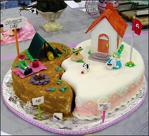 Divorce cake