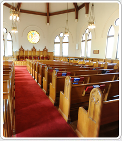 The chapel at Iliff School of Theology, Denver