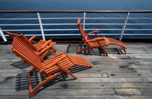 Deck Chairs by a_trotskyite at flickr.com