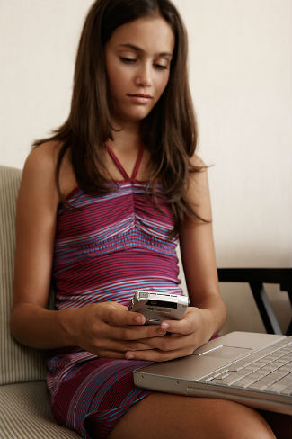 Phones keep the communication lines between children and parents open