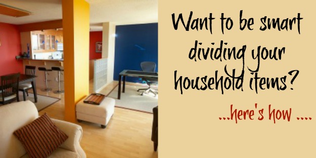 dividing household items in divorce | divorce support | Since My Divorce