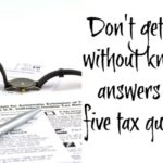 questions about divorce and taxes | Since My Divorce | divorce support