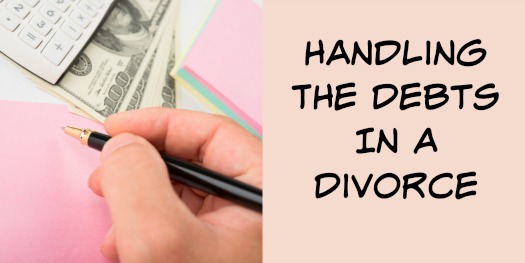  debts and divorce