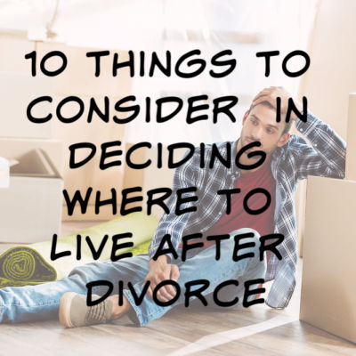 martial home and divorce | divorce support | Since My Divorce
